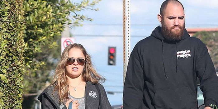 Ronda Rousey and Travis Browne