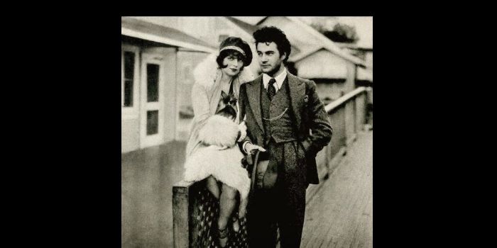 Clara Bow and Gilbert Roland