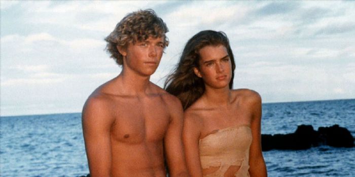 Christopher Atkins and Brooke Shields