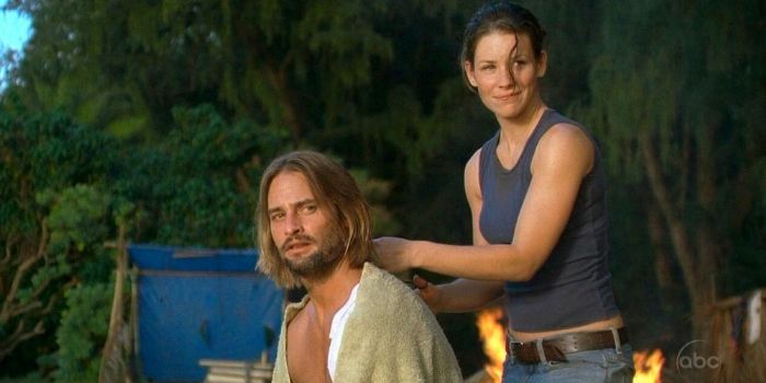 Josh Holloway and Evangeline Lilly