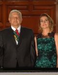 Andres Manuel Lopez Obrador and Beatriz Gutiérrez Müller