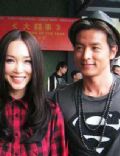 Fann Wong and Christopher Lee