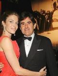Stephanie Seymour and Peter Brant