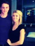Jonathan Toews and Lindsey Vecchione