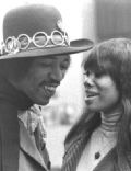 Jimi Hendrix and Faye Pridgeon