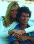 Keith Richards and Patti Hansen