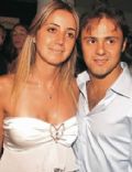 Felipe Massa and Rafaela Bassi