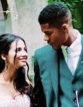 Jordan Spence and Naomi Scott