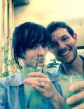 Ashley Rickards and Tom Cole