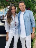 Florian Thauvin and Charlotte Pirroni