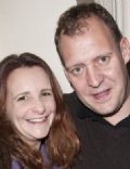 Lucy Porter and Justin Edwards
