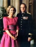 Juan Carlos de Borbon and Sofia de Grecia