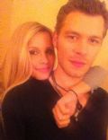 Claire Holt and Joseph Morgan
