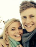 Joe Root and Carrie Cotterell