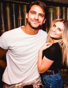 Luke Pasqualino and Perrie Edwards