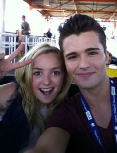 Peyton List and Spencer Boldman