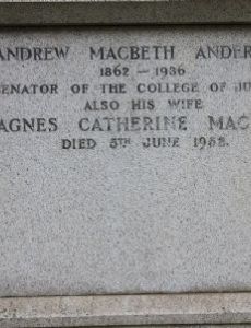 Andrew Anderson, Lord Anderson