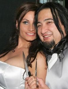 Dino Cazares and Jennifer Cazares
