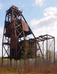 Bruce Mine Headframe