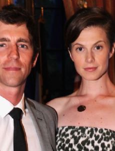 Elettra Wiedemann and James Marshall (former husband)