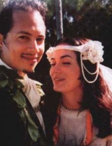 Kirk Hammett and Lani Hammett