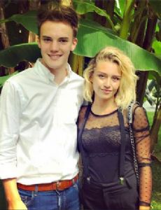 Domiziana Giovinazzo and Riccardo Alemanni