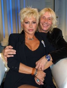 Carmen Russo and Enzo Paolo Turchi