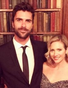 Brittany Snow and Tyler Stanaland