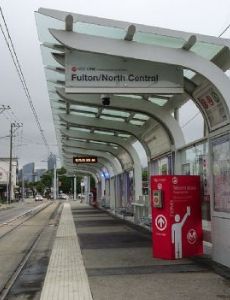Fulton/North Central station