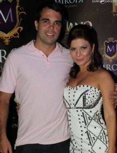 Bárbara Borges and Pedro Delfino