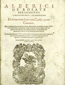 Albericus de Rosate
