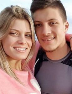 Luka Jovic and Anđela Manitašević