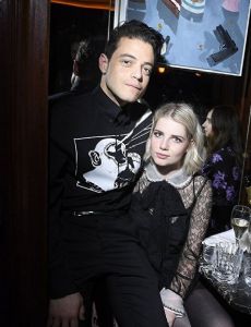 Rami Malek and Lucy Boynton