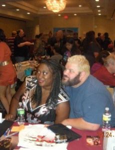 Kia Stevens and Dan Ouellette