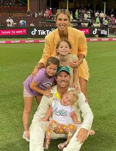 David Warner (cricketer) and Candice Falzon