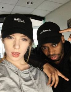 Courtney Miller and Keith Leak