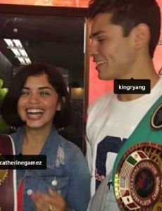 Ryan Garcia and Catherine Gamez