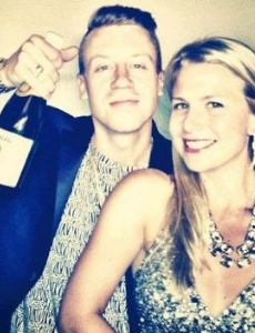 Macklemore and Tricia Davis
