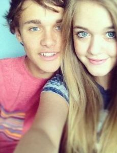 Lottie Tomlinson and Martin Kendal