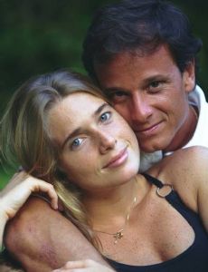 Letícia Spiller and Marcello Novaes