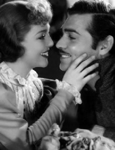 Clark Gable and Loretta Young