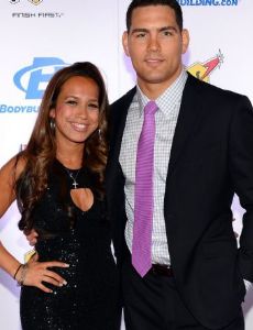 Chris Weidman and Marivi Weidman