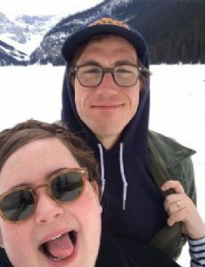 Aidy Bryant and Conner O'Malley