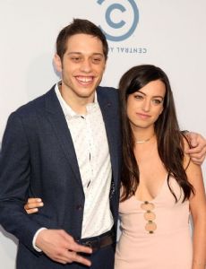 Pete Davidson and Cazzie David