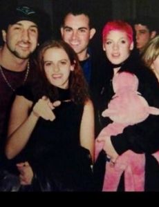 Pink and Joey Fatone
