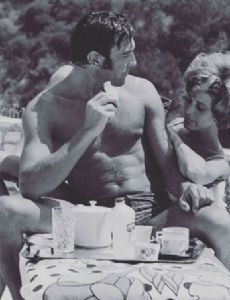 Jill St. John and George Lazenby