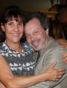 Curtis Armstrong and Elaine Aronson