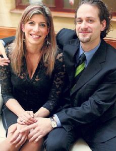 Alexandra Beres and Krisztián Barna