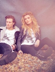 Chloe Lloyd and Dougie Poynter