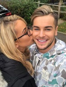 Chris Hughes and Olivia Attwood